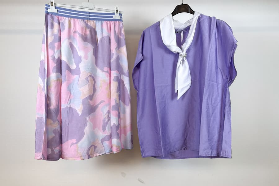 Damen Rock und Bluse